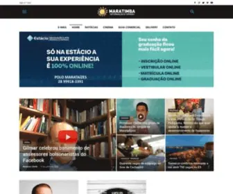 Portalmaratimba.com.br(Marataizes) Screenshot