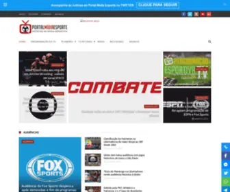 Portalmidiaesporte.com(Portal Mídia Esporte) Screenshot