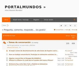 Portalmundos.com(Pregunta, comenta, responde… ¡es gratis) Screenshot