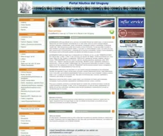 Portalnautico.com.uy(Portal Náutico del Uruguay) Screenshot