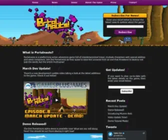 Portalnauts.com(An Interdimensional Adventure) Screenshot