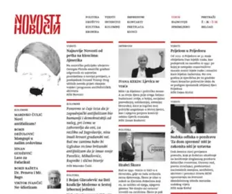 Portalnovosti.com(Portal Novosti) Screenshot