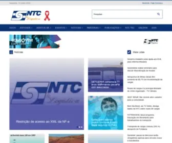 Portalntc.org.br(NTC&çogística) Screenshot
