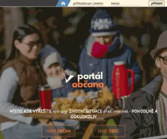 Portalobcana.cz(Portalobcana) Screenshot