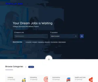 Portalofjobs.com(Just another WordPress site) Screenshot