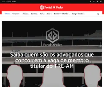 Portalopoder.com.br(Portal O Poder) Screenshot