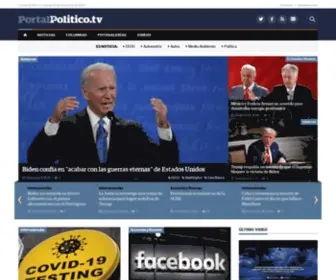 Portalpolitico.tv(Portal especializado en noticias de M) Screenshot