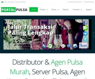 Portalpulsa.com(Distributor & Agen Pulsa Murah All Operator 2023) Screenshot