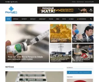 Portalr3.com.br(Notícias) Screenshot