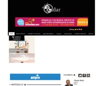 Portalradar.com.br(Notícias de eventos e feiras de negócios) Screenshot