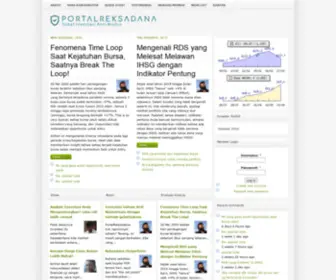 Portalreksadana.com(Media Komunitas dan Edukasi Investasi Reksadana) Screenshot