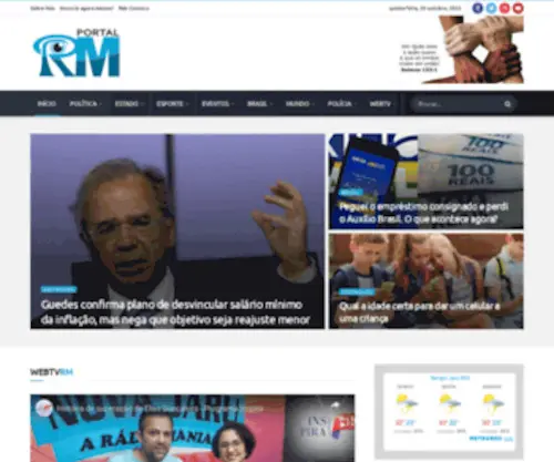 Portalrm.com.br(Notícias Online) Screenshot