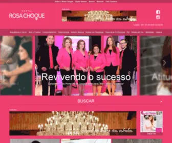 Portalrosachoque.com.br(Portal Rosa Choque) Screenshot