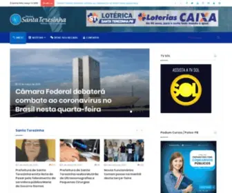 Portalsantateresinha.com(Portal Santa Teresinha) Screenshot