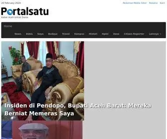 Portalsatu.com(Berita Aceh Terkini) Screenshot