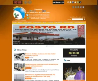 Portalserrita.com.br(Portal Serrita) Screenshot