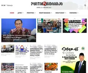 Portalsidoarjo.com(Portal Berita Sidoarjo) Screenshot