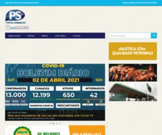 Portalsorriso.com.br(Portal Sorriso MT) Screenshot