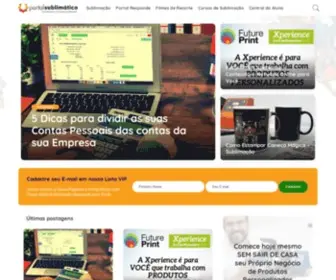 Portalsublimatico.com.br(Simplesmente tudo sobre Sublima) Screenshot