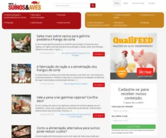 Portalsuinoseaves.com.br(Portal Suínos e Aves) Screenshot