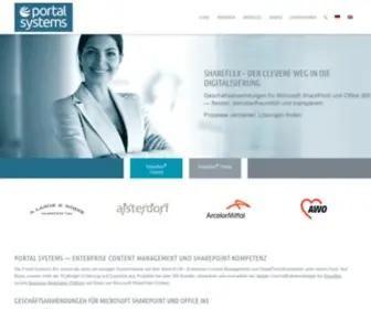 Portalsystems.de(Lösungen) Screenshot