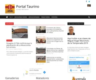 Portaltaurino.net(Portal Taurino) Screenshot
