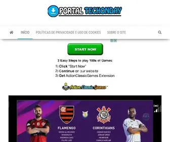 Portaltechonday.com(Seu site de noticias) Screenshot