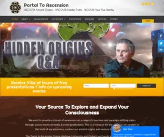 Portaltoascension.org(Portal to Ascension) Screenshot