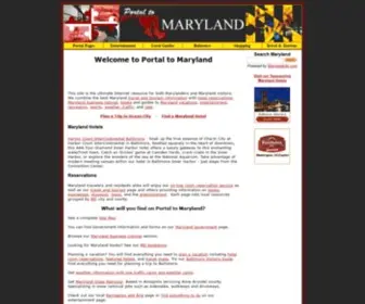 Portaltomaryland.com(Portal To Maryland) Screenshot