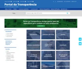 Portaltransparencia.gov.br(Início) Screenshot