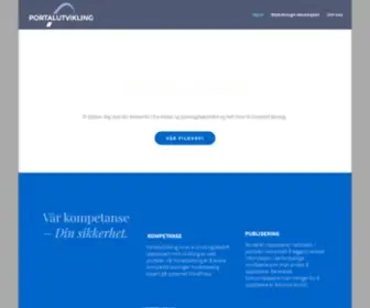 Portalutvikling.no(Webdesign & websider) Screenshot