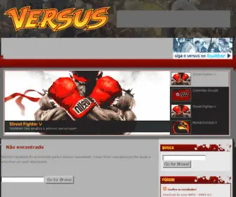Portalversus.com.br(Portal Versus) Screenshot