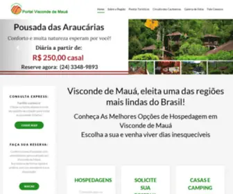 Portalviscondedemaua.com(Visconde de Mauá) Screenshot