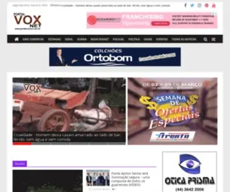 Portalvoxnet.com.br(Tá na Rede) Screenshot