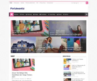 Portalwanita.com(Portal Wanita) Screenshot