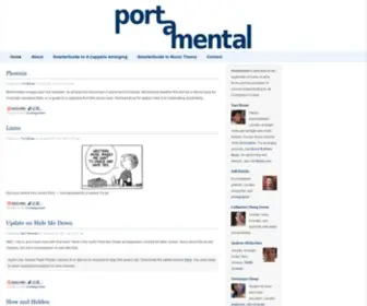 Portamental.com(Fluidity of Mind and Music) Screenshot