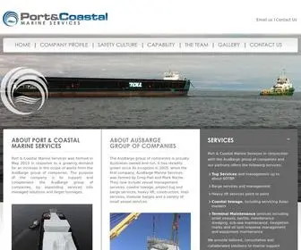 Portandcoastal.com.au(Port & Coastal) Screenshot