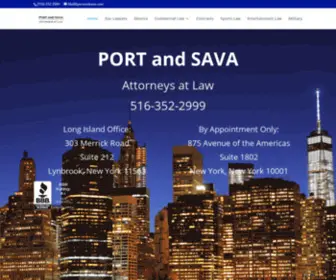 Portandsava.com(Port and Sava) Screenshot