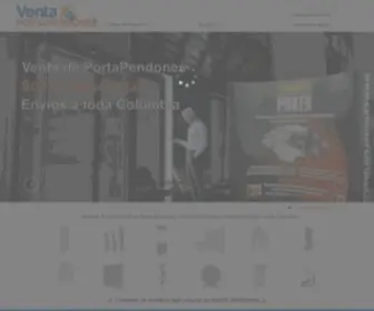 Portapendon.com(Porta pendones araña) Screenshot