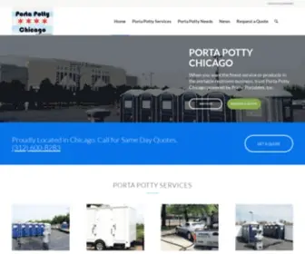 Portapottychicago.com(Best Portable Restroom Company in Chicago) Screenshot