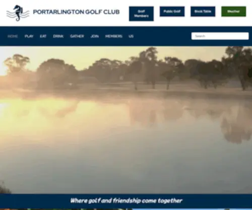 Portarlingtongolf.com.au(Portarlingtongolf) Screenshot