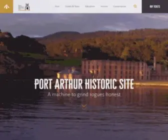 Portarthur.org.au(World Heritage listed Port Arthur Historic Site) Screenshot