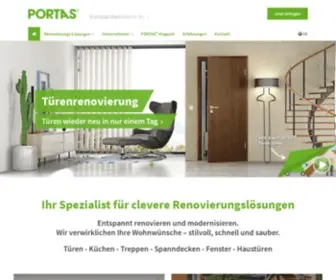 Portas.de(Türrenovierung und Treppenrenovierung) Screenshot