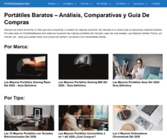 Portatilesbaratos.tech(Portatiles Baratos) Screenshot