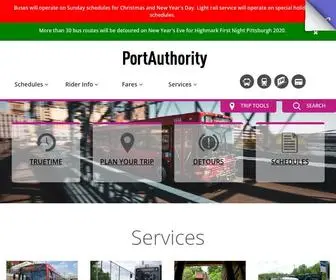 Portauthority.org(Port Authority's Home Page) Screenshot
