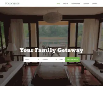 Portaverderesort.com(Cabanas and Villas in Caliraya Laguna) Screenshot