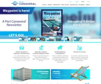 Portcanaveral.com(Port Canaveral) Screenshot