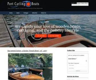 Portcarlingboats.com(Port Carling Boats) Screenshot