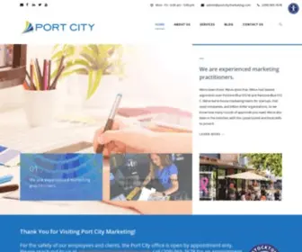 Portcitymarketing.com(Port City) Screenshot