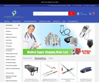 Portcitymedical.com(Wholesale bulk medical equipment and supplies) Screenshot